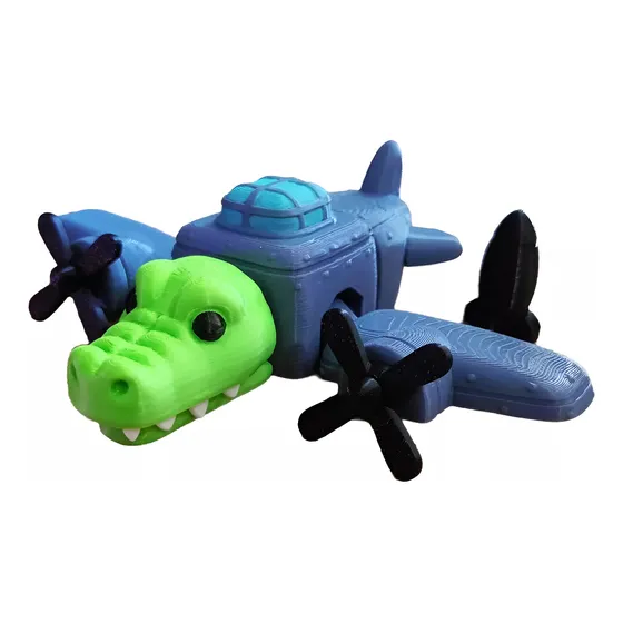 Bombardino Cocodrilo Juguete Figura Brainrot