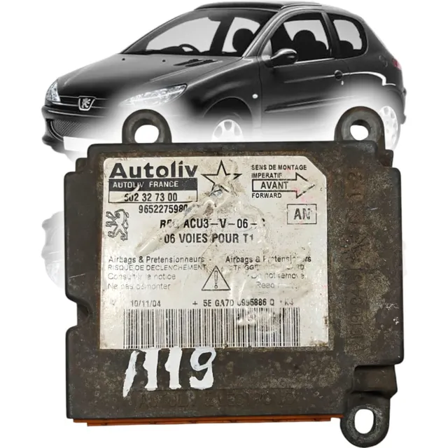 Modulo De Injeção Central Peugeot 206 1.4/1.6 16v 502327300