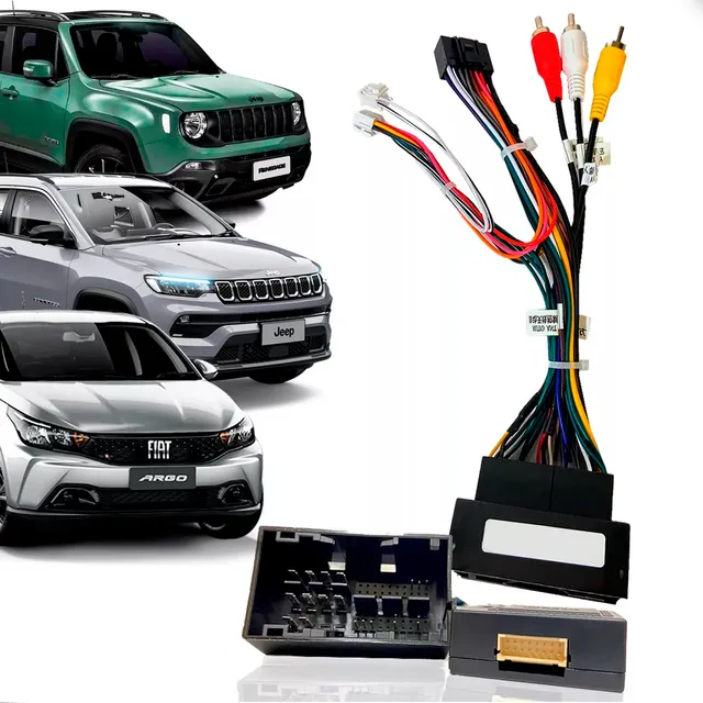 Chicote Plug Play Canbus Multimídia Renegade Compass Toro