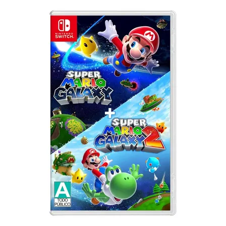 Super Mario Galaxy + Super Mario Galaxy 2 Nintendo Switch Físico