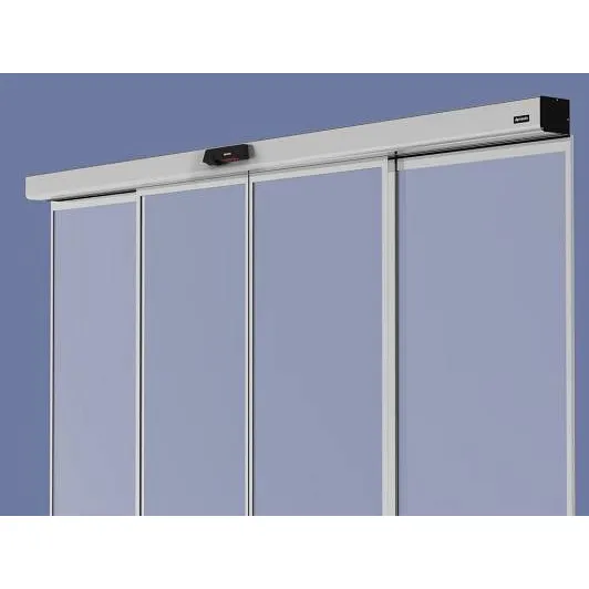 Puerta Automática En Vidrio Templado De Seguridad