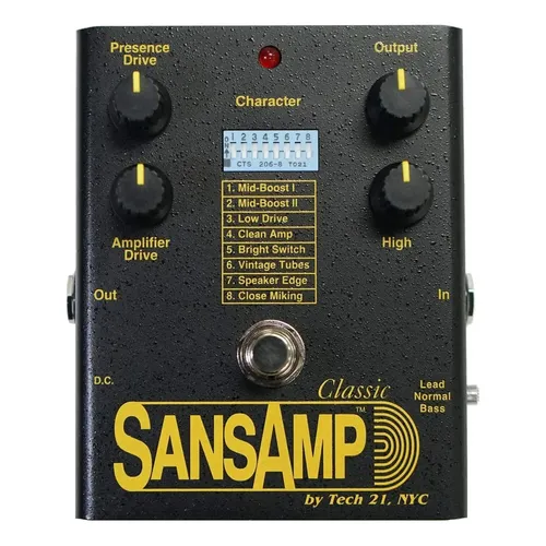 Pedal Tech 21 Sansamp Programmable Bass Driver Di | MercadoLivre