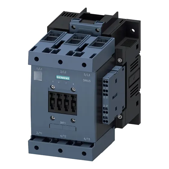 Contactor 115a Bob-440v Ac S6 2na-2nc Siemens 3rt1054-1ar36