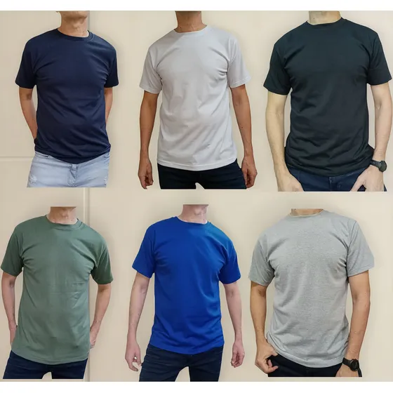 Pack X 10 Remeras Lisas Talle Especial, Mayorista.