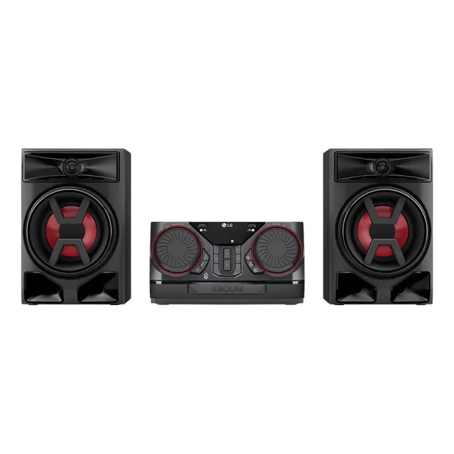 Minicomponente LG Ck43n 300w Bluetooth Usb Fm Color Negro
