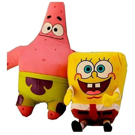 Patricio Y Bob Esponja 30cms 