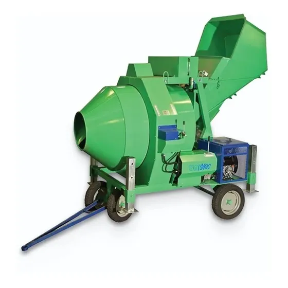Mezcladora De Concreto Electrica Genpar 10 Hp, 220-4440v.