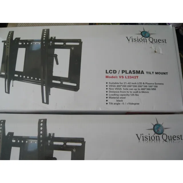 Soporte Base Tv Lcd Pantalla Plana De 21 A 42  Vision Quest
