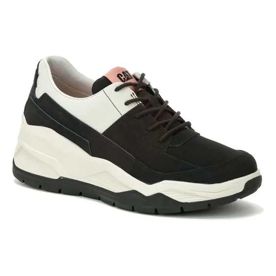Sneaker Caterpillar Watchful Black/full Moon Para Dama