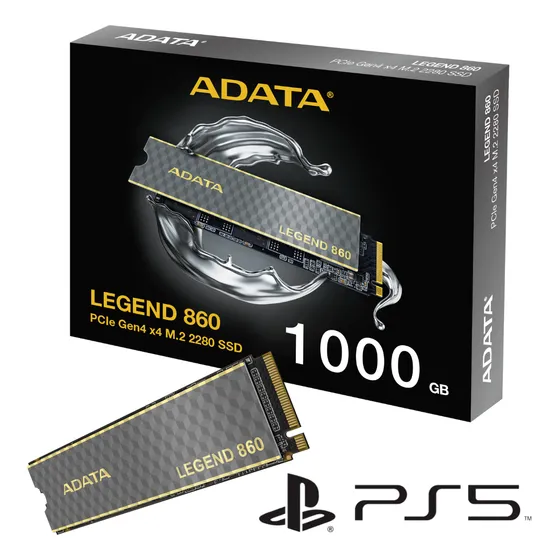 Ssd 1tb Legend 860 Pcle Gen4 X4 M.2 2280 Para Ps5 6.000 Mb/s