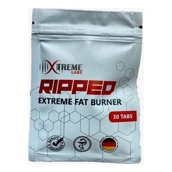 Quemador Ripped Extreme Fat Burner 30 Tabs