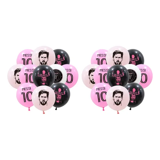 Lionel Messi Theme Latex Balloon Party Decoration 20pcs