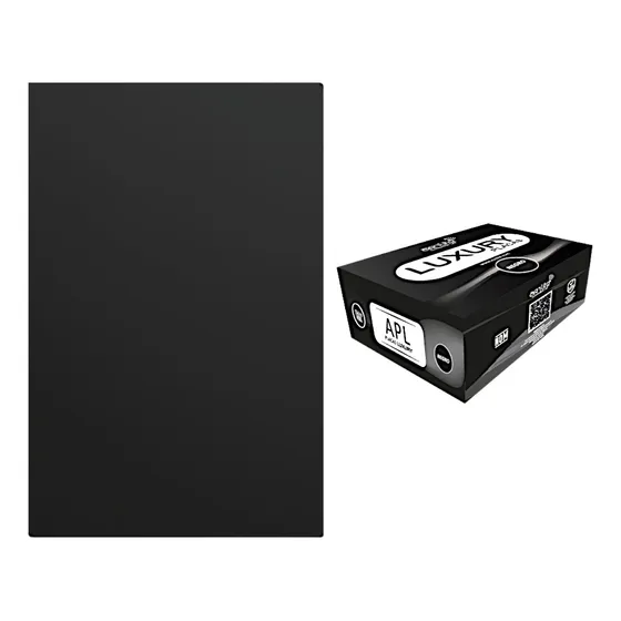 Kit 10 Pz Interruptor Apagador Luxury Apl-602 15a 110v Negro