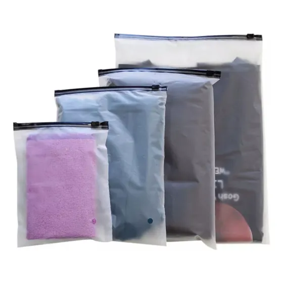 50 Bolsas Esmeriladas De 30x40 Cm. Con Cierre Zipper Negro