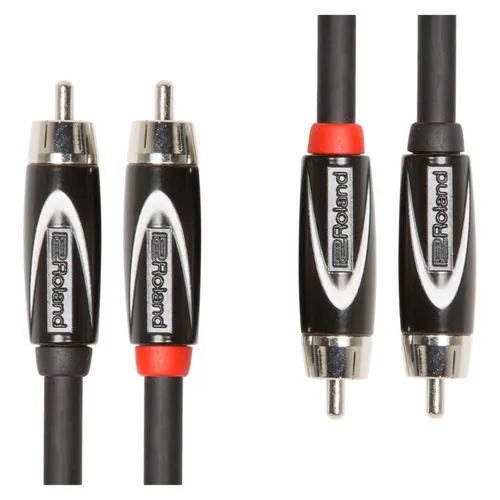 Cable 2 Rca A 2 Rca De 4.5 M Roland Serie Black Rcc-15-2r2r