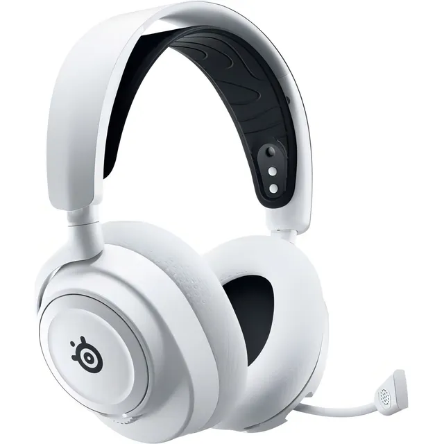 Fone De Ouvido Over-ear Gamer Sem Fio Steelseries Arctis Nova 7x 61565 Branco