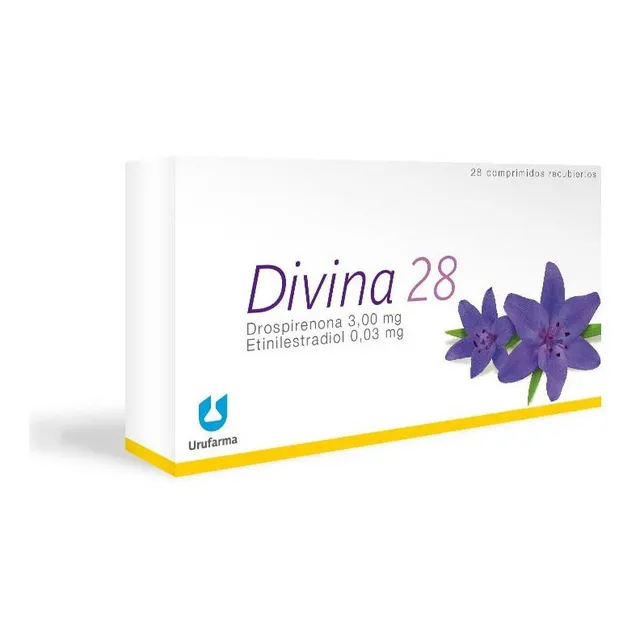 Divina 28® Tabletas - Anticonceptivo Urufarma
