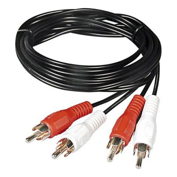 Cable Audio 2 Rca M/m 1,8m Blister Dracma