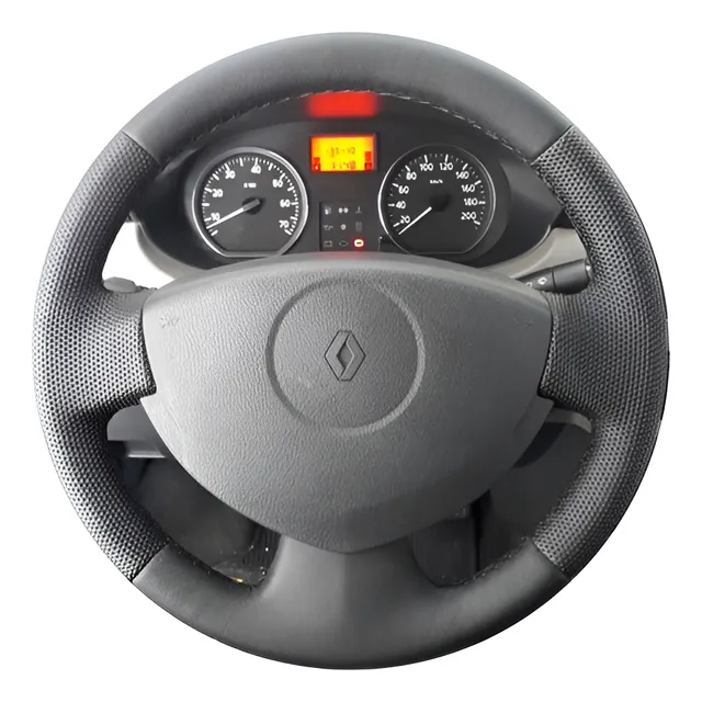 Capa De Volante Costurada Renault Sandero Logan Clio Premium
