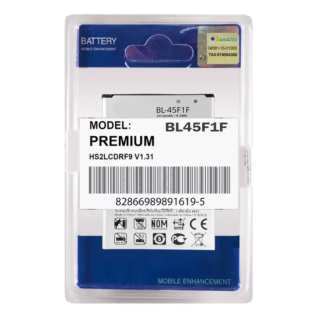 Kit Flex Battria Compatível K9 Bl-45f1f + Duração 100% Nova