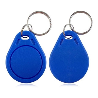 100 Llavero Tag Azul Rfid 13,56mhz S50 Mf1 Control De Acceso 100 Llavero Tag Azul Rfid 13,56mhz S50 Mf1 Control De Acceso