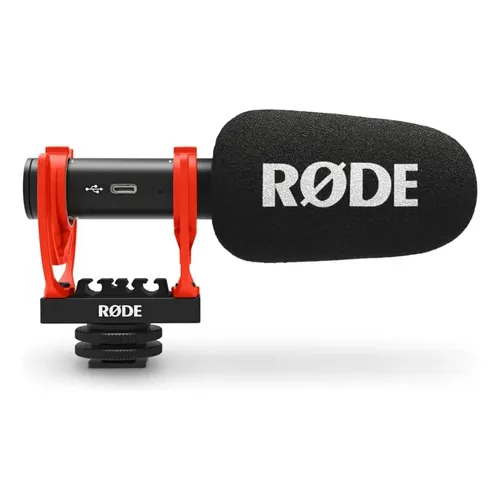 Microfone Rode VideoMic Pro+ Condensador Supercardioide cor preto
