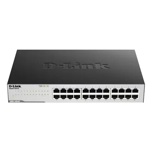 Switch D-link 24 Puertos Gigabit 10/100/1000 No Admin