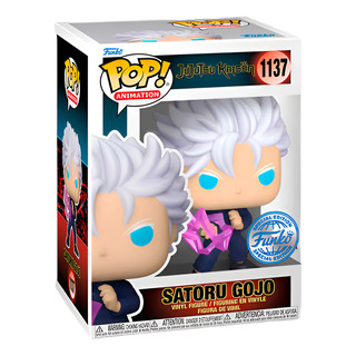 Funko Pop! Satoru Gojo #1137 Jujutsu Kaisen Ex Funko Pop! Satoru Gojo #1137 Jujutsu Kaisen Ex