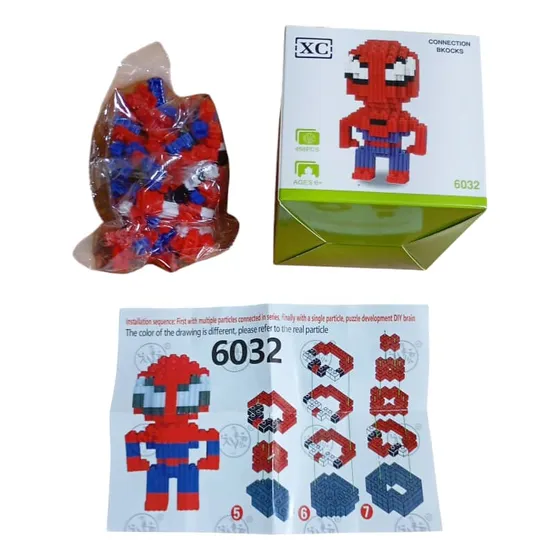 Juguete Mini Bloque Magic Block Para Armar En 3d (2 Figuras)
