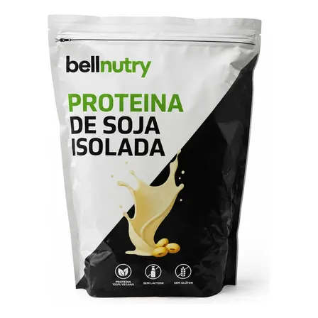 Proteina De Soja Isolada Pura Sem Sabor 1kg - Bellnutry