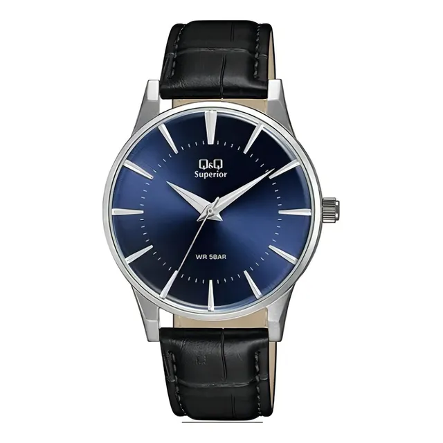 Reloj Para Hombre Q&q Superior S398j302y Negro
