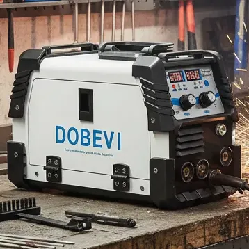 Máquina Solda 250a Sem Gás Com Acessórios 110v/220v Dobevi Branco 127/220v