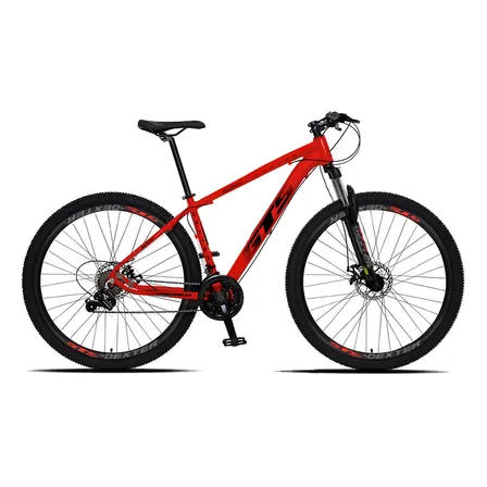 Bicicleta Aro 29 Gts Dexter 24v Cambio Shimano Freio A Disco Cor Vermelho Ferrari/preto Tamanho Do Quadro 19