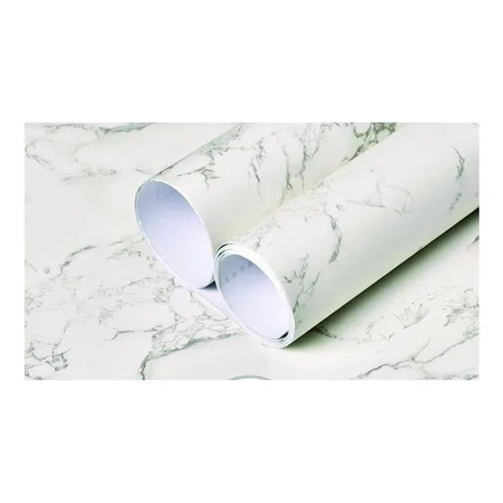 Lamina Autoadhesiva Simil Marmol Cocina Baño Muebles