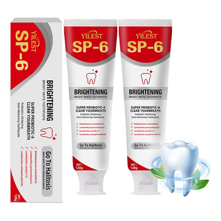 Pasta Dental Blanqueadora Sp 6 Set Con Cepillo De Dientes Pasta Dental Blanqueadora Sp 6 Set Con Cepillo De Dientes