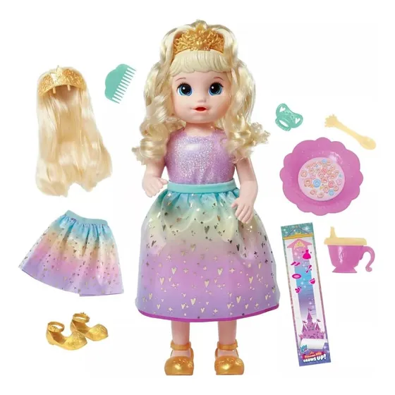 ¡la Princesa Ellie De Baby Alive Crece! Muñeca Interactiva C