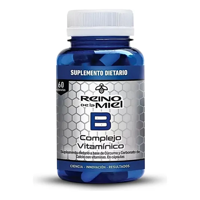 Complejo Vitaminas B1, B2, B3, B5, B6, B7, B9 Y B12
