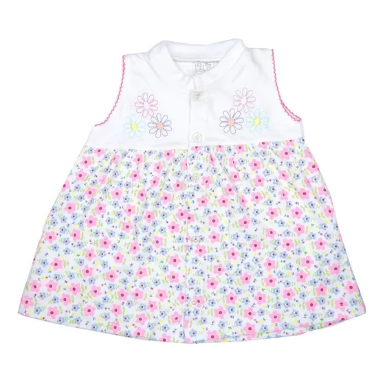 Vestido Conjunto Para Niña 2 Piezas Bebu