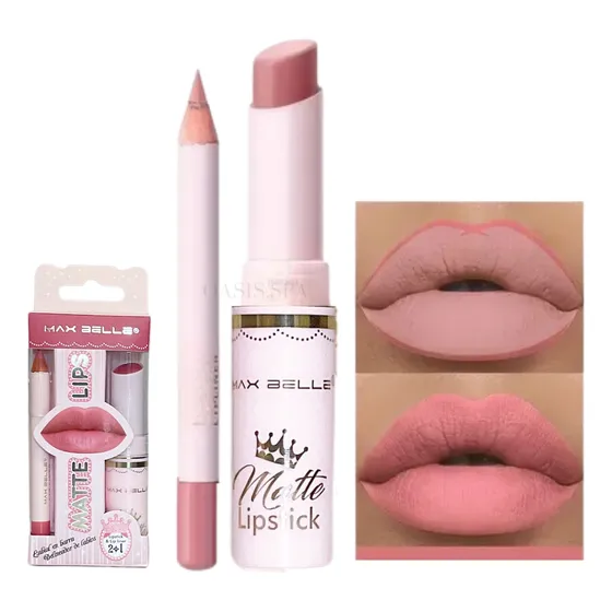  Labial Y Delineador De Larga Duracion