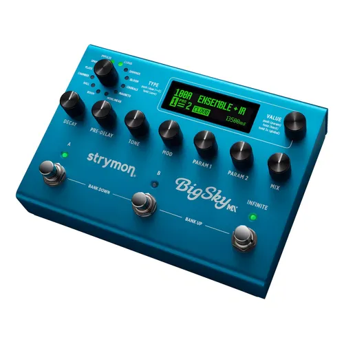 Pedal Reverb Strymon BigSky 12 Modos para Guitarra e Sintetizador