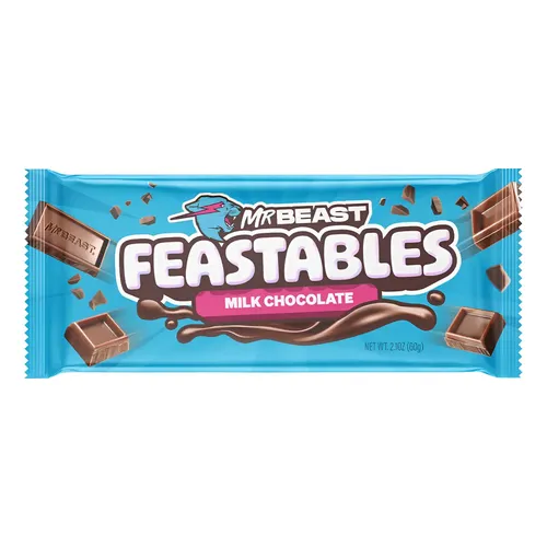 Chocolate Mr Beast Feastables Sampler Pack | Frete grátis