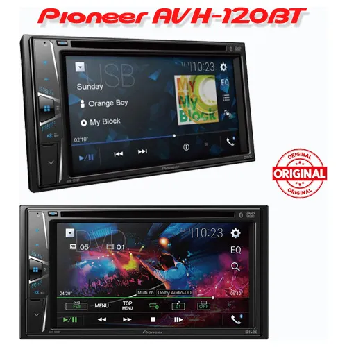 Reproductor Pioneer Doble Din Mod Avh-120bt Original