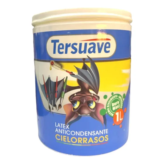 Pintura Anticondensante Cielorrasos Tersuave 1 Litr Mf Shop