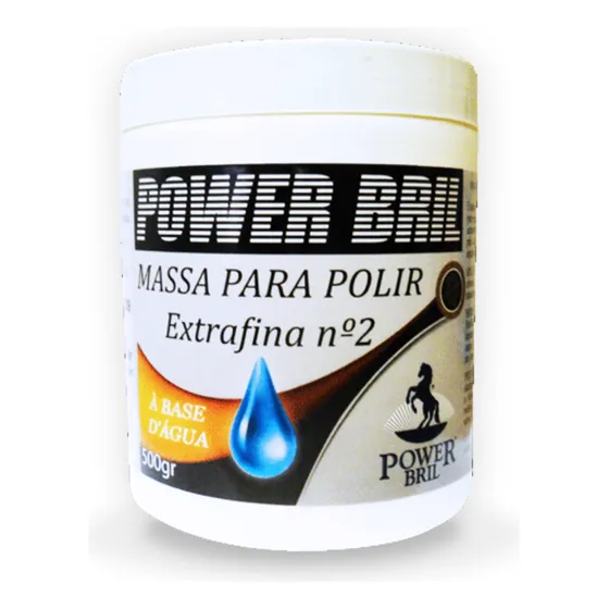 Massa P/ Polir Nº2 Extra Fina - Caixa Com 12 Unidades