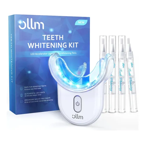 Mysmile Teeth Whitening Kit For Sensitive Teeth With Led Lig
