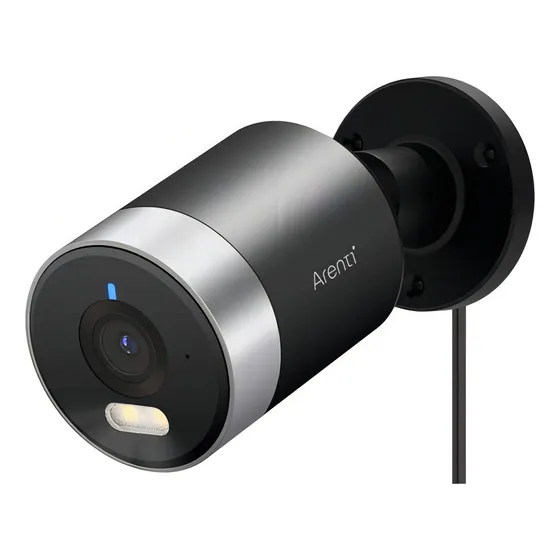 Arenti Outdoor1 Camara Vigilancia P/exterior Wifi 4mp Hd Color Negro