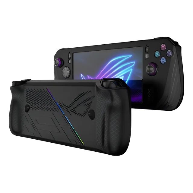 Pack Accesorios Asus Rog Ally X - Funda Silicona + Mica
