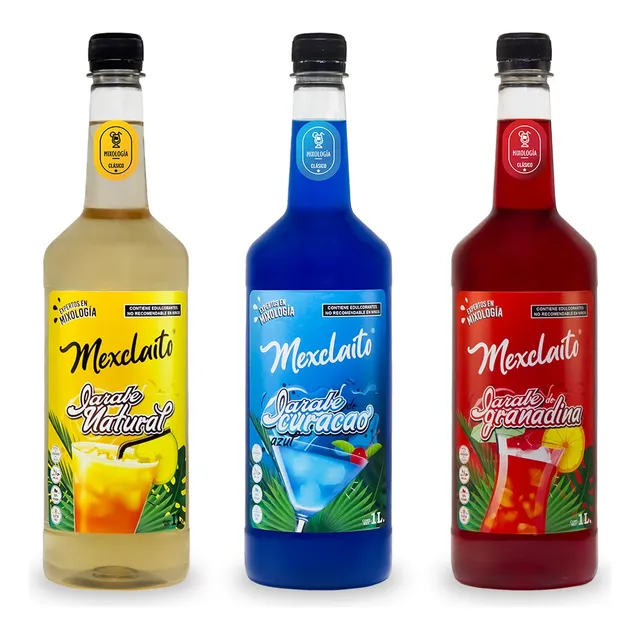 Jarabe Natural Jarabe Curacao Jarabe Granadina 1 Litro Cu