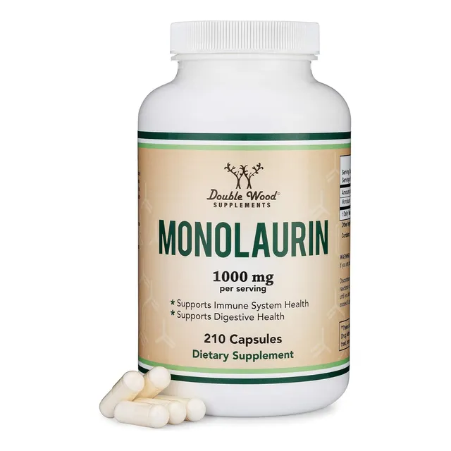 Monolaurin Esfuerzo Inmunológico Para Adultos 210 Capsulas