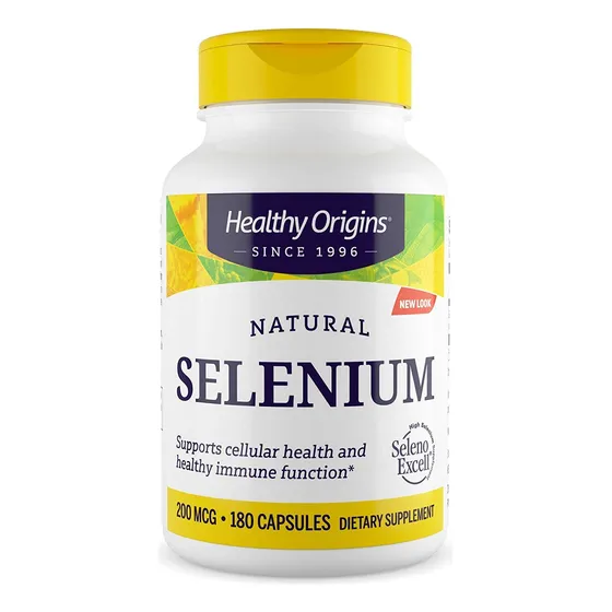Suplemento De Selenio Healthy Origins Seleno Excell 200 Mcg